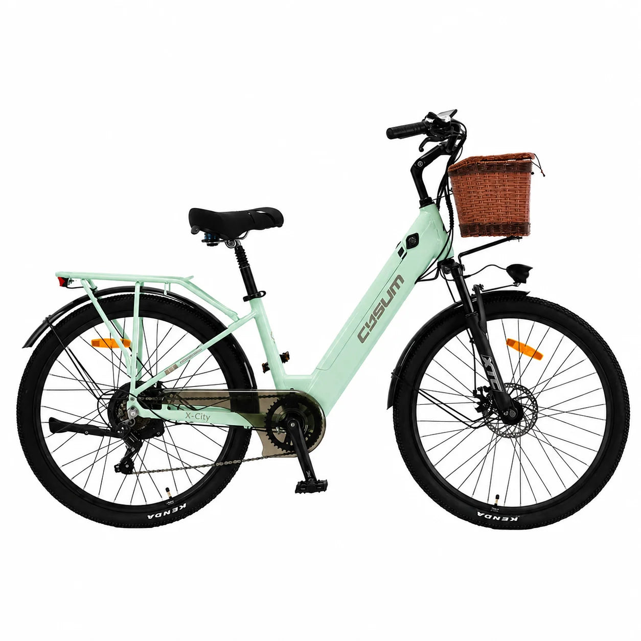 CYSUM X-City Bici Elettrica Urbana 26"