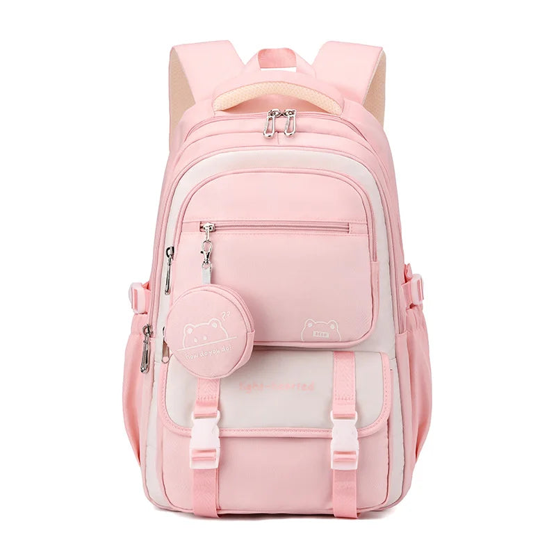 Zaino Scolastico alla Moda per Ragazze, Borsa per Laptop, Zaino da Viaggio Casual, Borsa per Libri, Zaino Impermeabile per Bambini