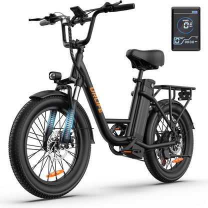 Urlife E-Bike Fat Tire 1000W 48V