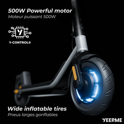 YEEPME Monopattino Elettrico Pieghevole 500W