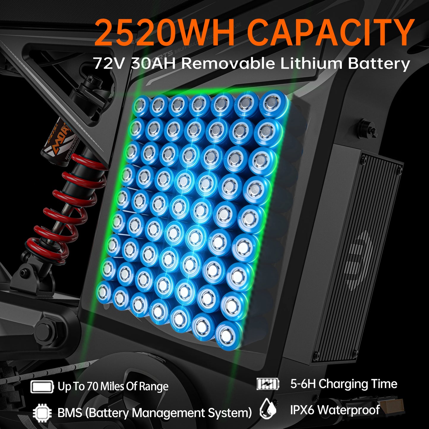 GT600 Moto Elettrica Fuoristrada 7500W