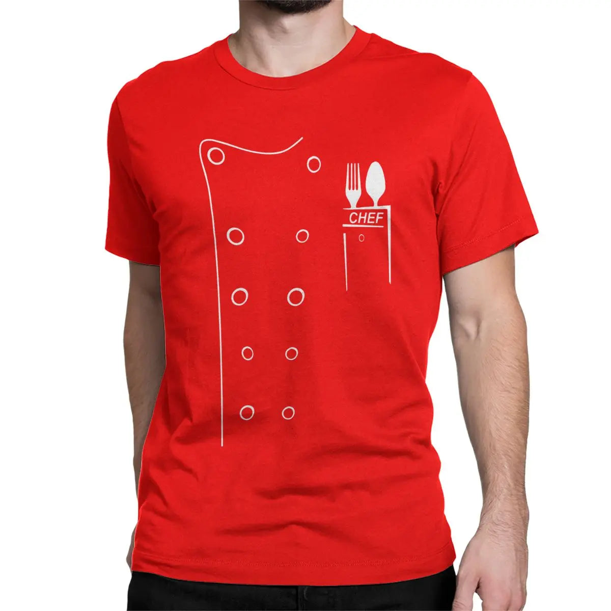 T-Shirt Cuoco Cotone