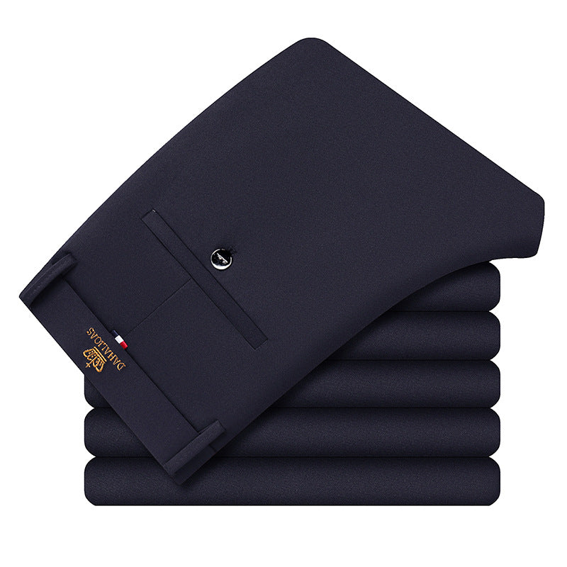 Pantaloni Uomo Elasticizzati Antipiega