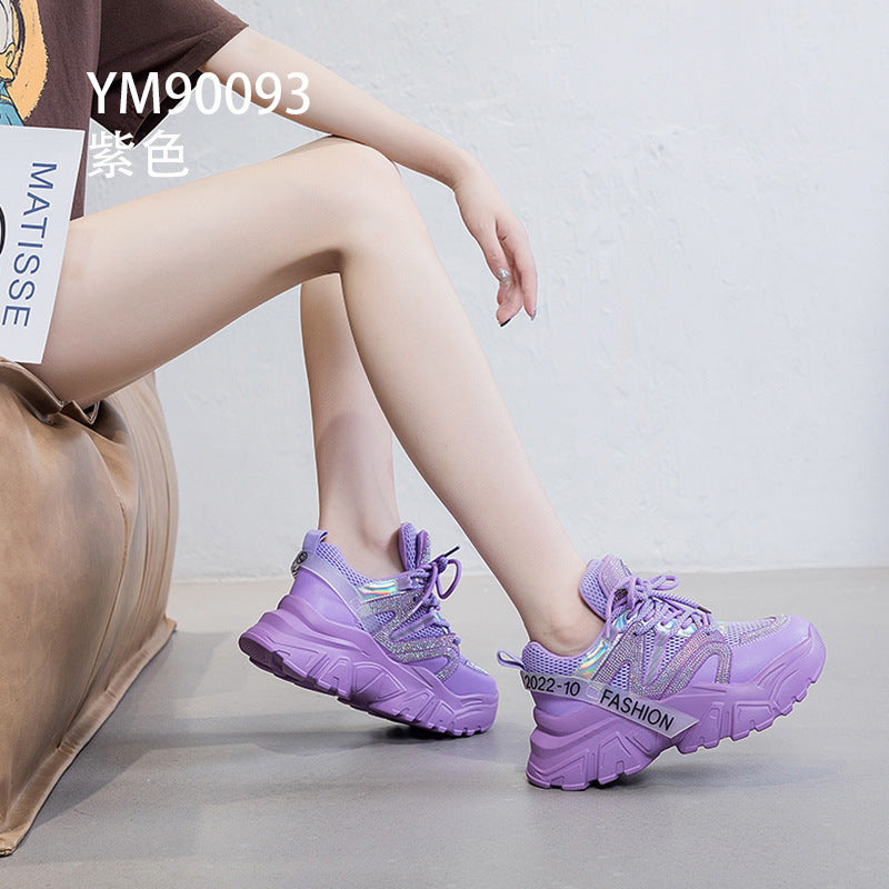 Scarpe Sportive Suola Alta