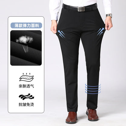 Pantaloni Eleganti Uomo Elasticizzati