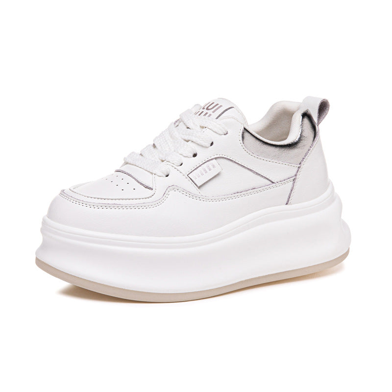 Scarpe Bianche Rialzate