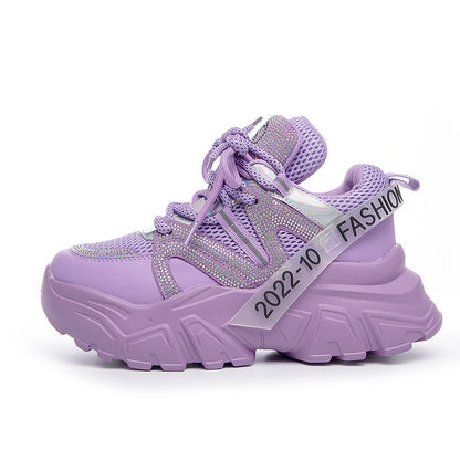 Scarpe Sportive Suola Alta