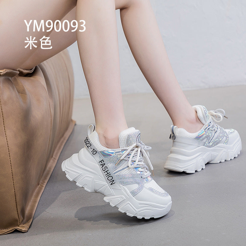 Scarpe Sportive Suola Alta