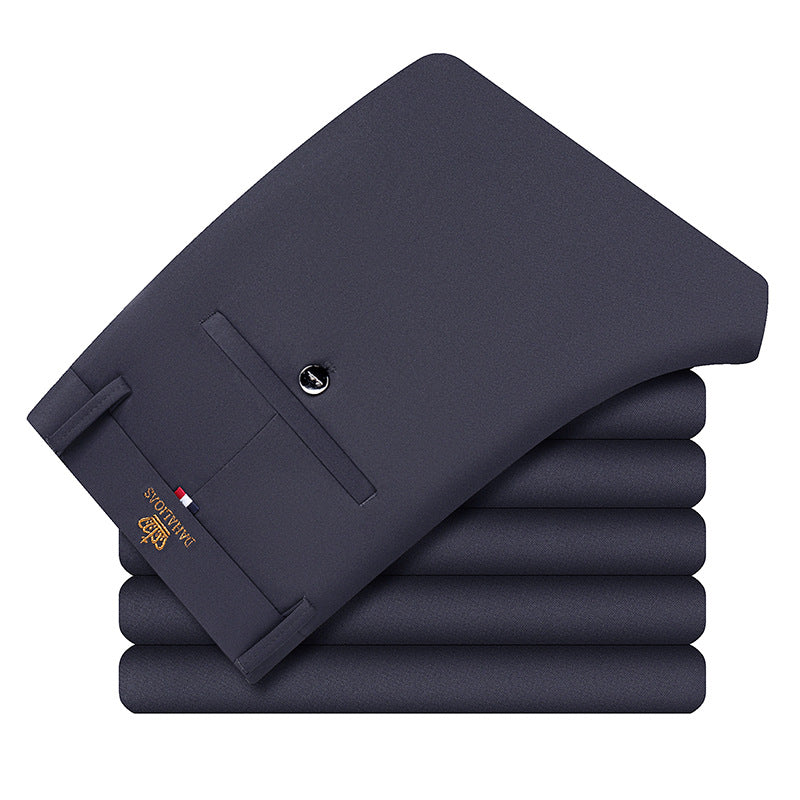 Pantaloni Uomo Elasticizzati Antipiega