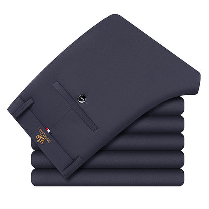 Pantaloni Uomo Elasticizzati Antipiega
