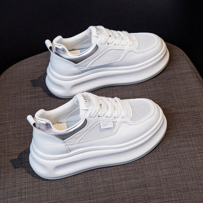 Scarpe Bianche Rialzate