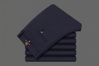 Pantaloni Uomo Elasticizzati Antipiega