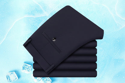 Pantaloni Uomo Elasticizzati Antipiega