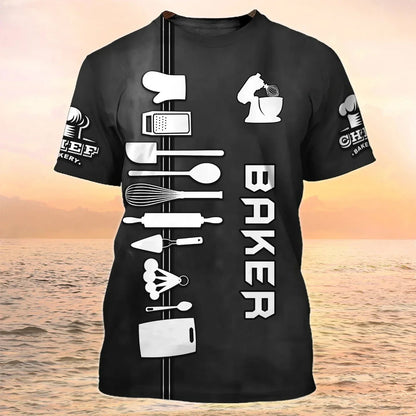 T-Shirt Pasticcere 3D