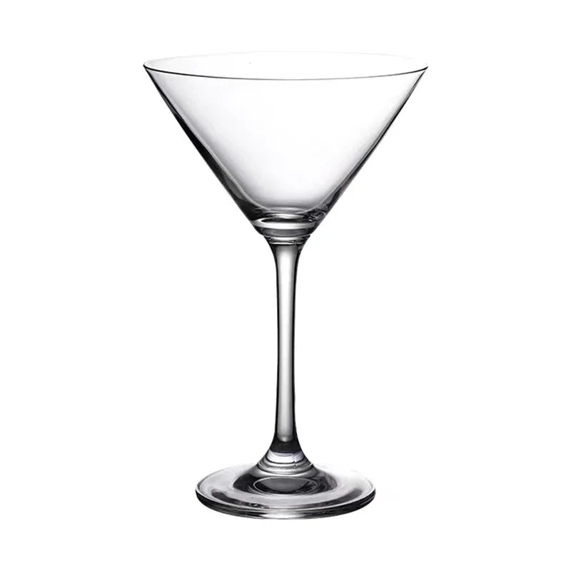 Bicchiere da cocktail Bicchiere triangolare Martini Bar in vetro alto creativo Miscelatori classici