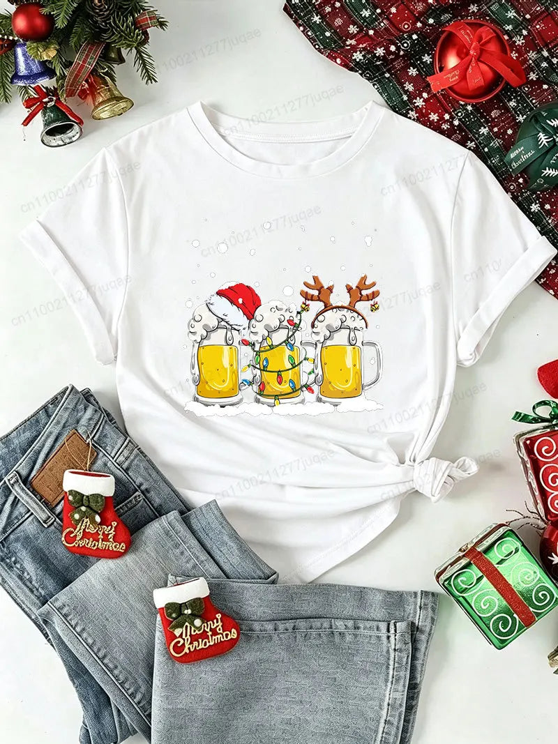 T-Shirt Natale Birra