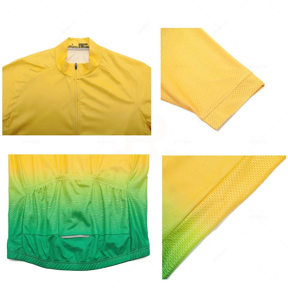 Maglia da ciclismo estiva Italia Team Set abbigliamento da bici MTB abbigliamento da bicicletta da corsa outdoor ad asciugatura rapida Hombre Ropa Maillot Ciclismo