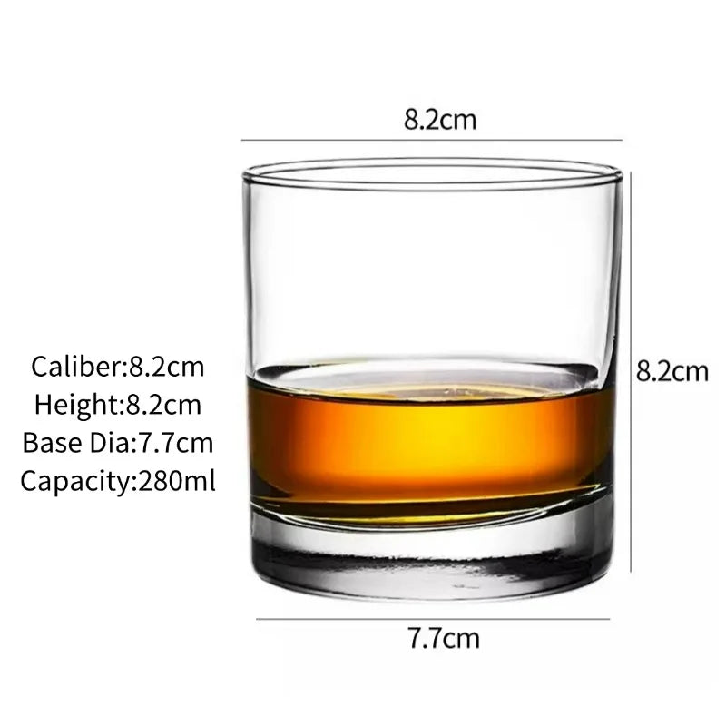 Bicchieri da whisky, Bicchieri da whisky incisi, Bicchieri da whisky vecchio stile, Bicchieri scotch classici, Regalo perfetto per gli amanti dello scotch