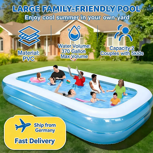 piscina da esterno 3M/2.6M/2M Piscina Gonfiabile Per Bambini Per Adulti PVC Grandi Piscine Per Feste Famiglia Piscina All'aperto Addensato Piscina di Giochi Per Bambini giocattoli