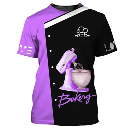 T-Shirt Pasticcere 3D