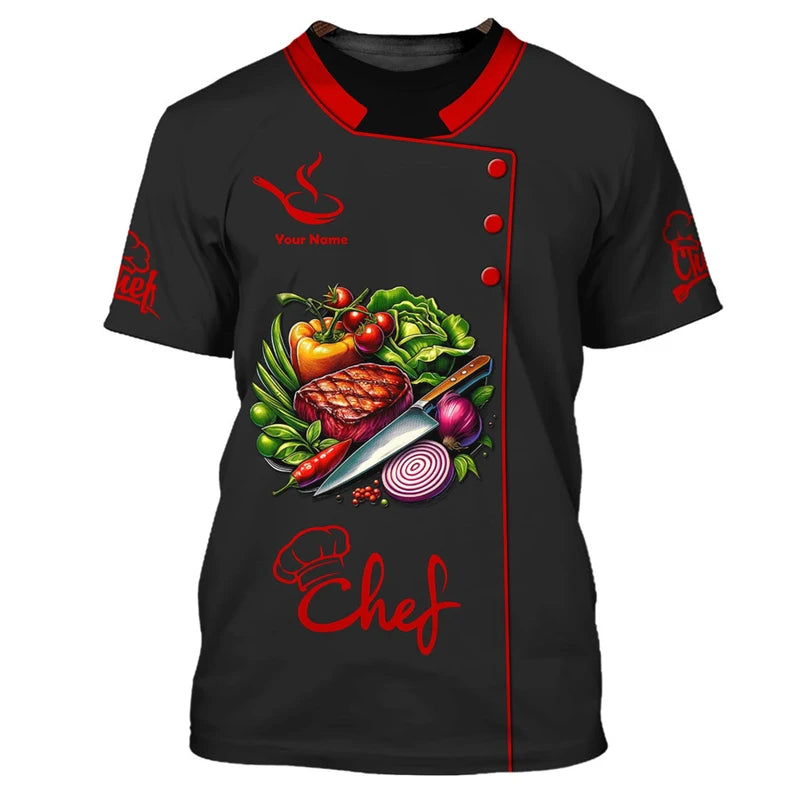 T-Shirt Motto Chef
