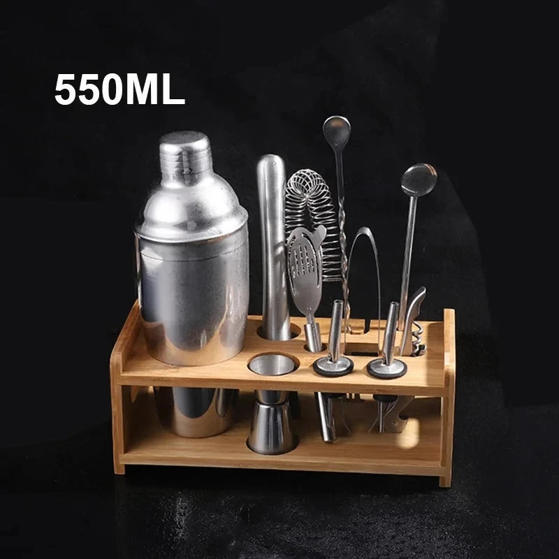 UPORS miscelatore per Cocktail Shaker in acciaio inossidabile Wine Martini Boston Shaker per barman Drink Party Bar Tools 550ML/750ML