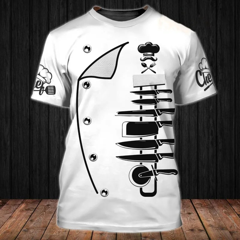 T-Shirt Coltello Cuoco