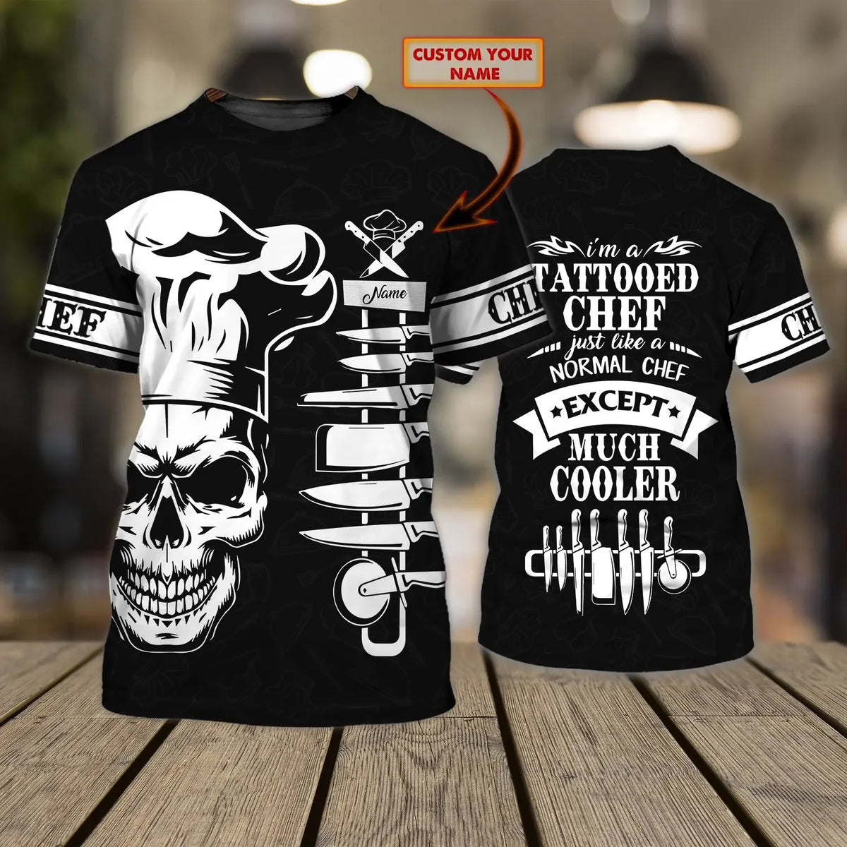 T-Shirt Teschio Personalizzata