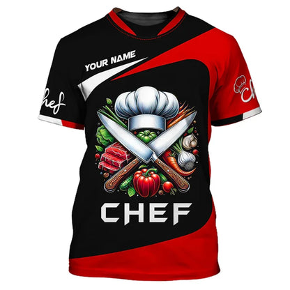 T-Shirt Cuoco Personalizzata