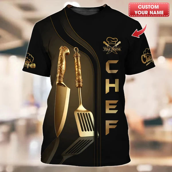 T-Shirt Chef Quickdry