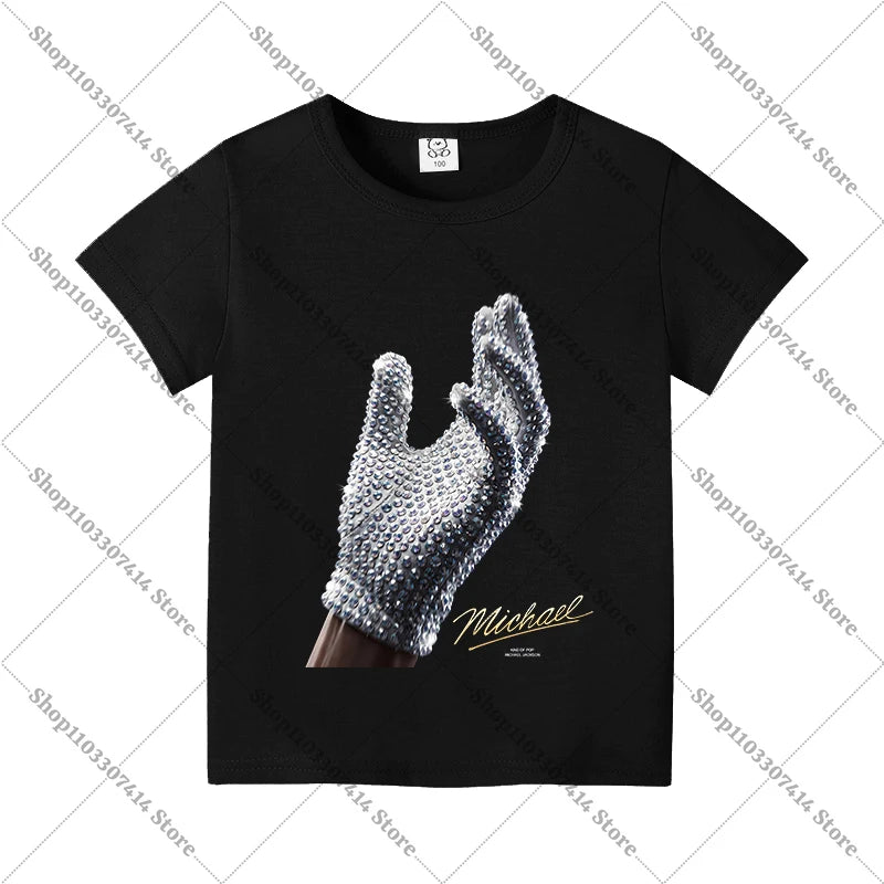 Maglietta Michael Jackson Anime Bambini