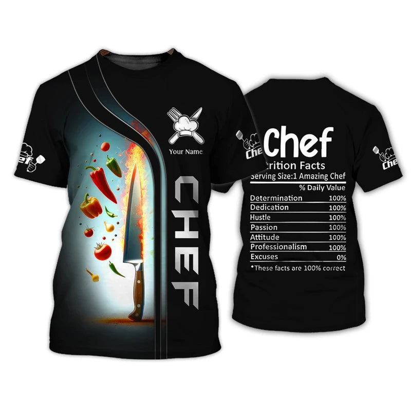 T-Shirt Lavoro Chef