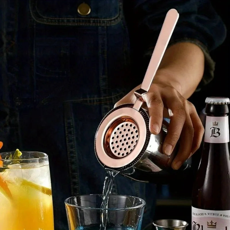 Filtro da cocktail per colino da cocktail in acciaio inossidabile 1PC per strumenti da bar per accessori da bar per bicchieri