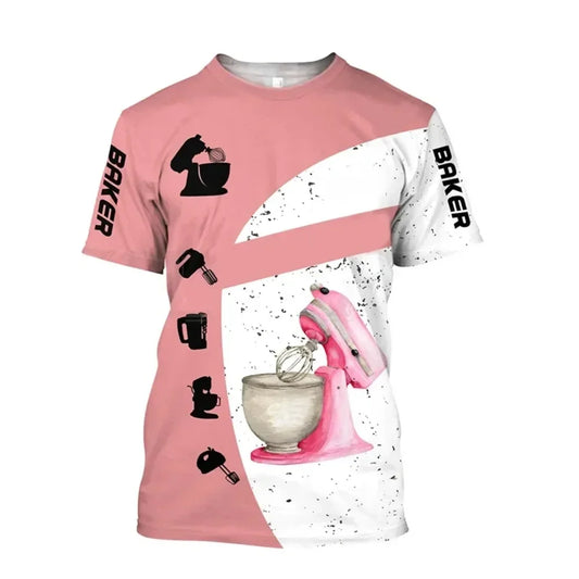 T-Shirt Pasticcere 3D