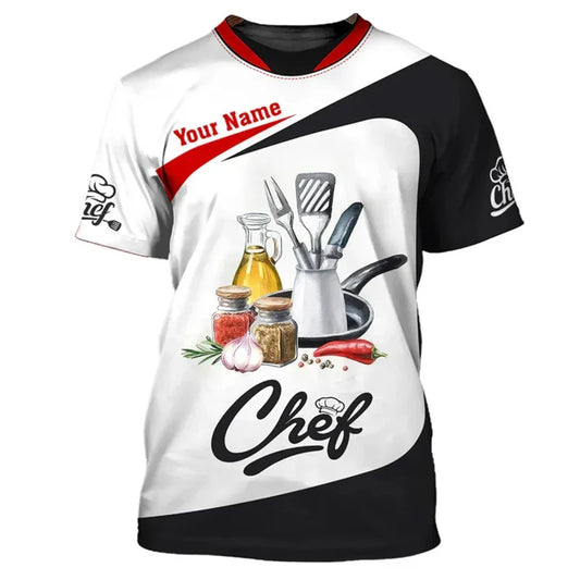T-Shirt Cuoco Divertente