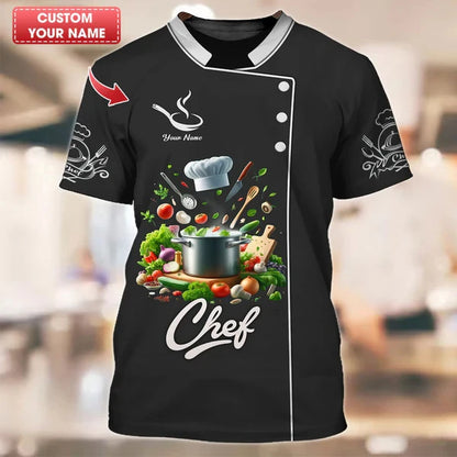 T-Shirt Chef Quickdry