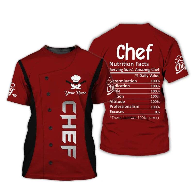 T-Shirt Lavoro Chef