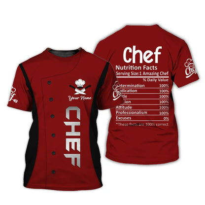 T-Shirt Lavoro Chef