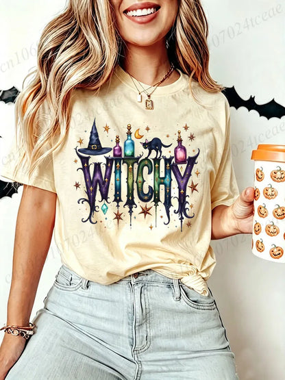 T-Shirt Halloween Strega