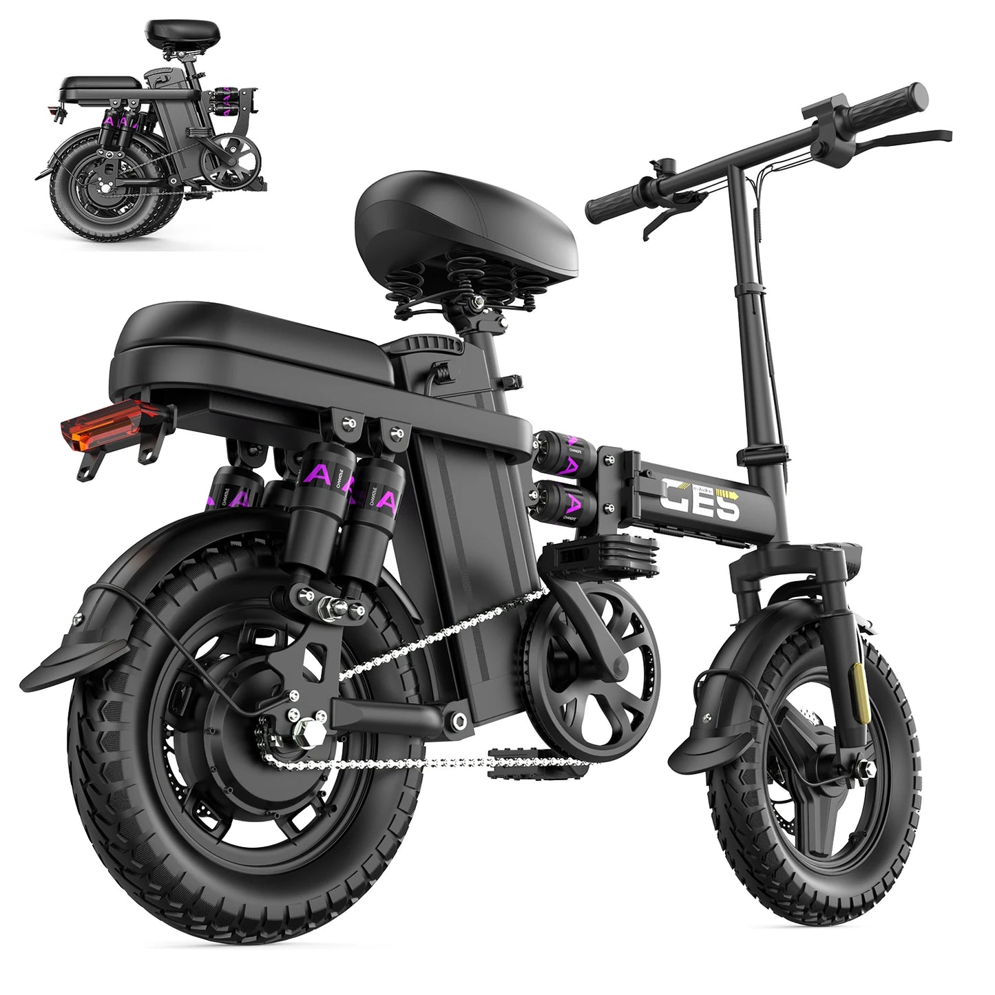 TOOELY GE5 E-Bike Pieghevole 250W