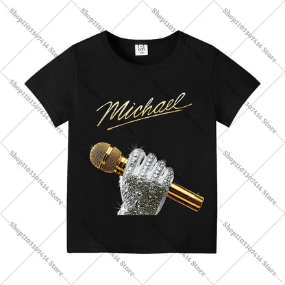 Maglietta Michael Jackson Anime Bambini