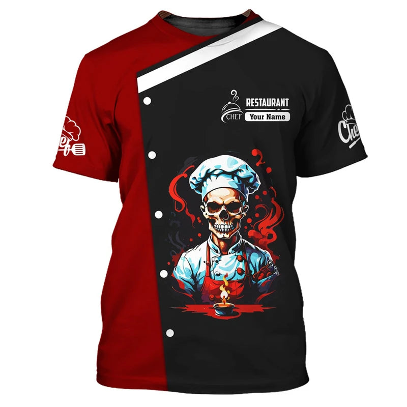 T-Shirt Chef Personalizzata
