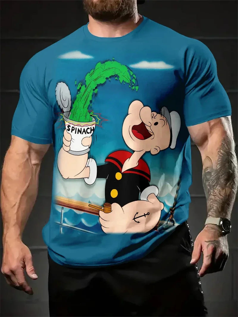 T-Shirt Popeye Cartoon