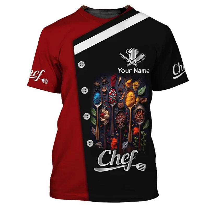 T-Shirt Coltelli Chef