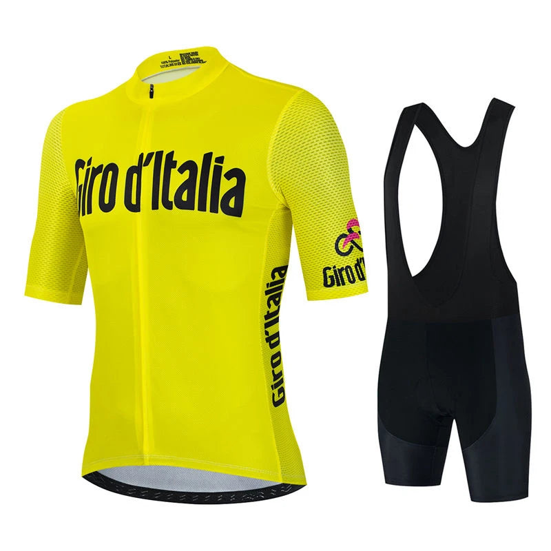 Maglia da ciclismo estiva Italia Team Set abbigliamento da bici MTB abbigliamento da bicicletta da corsa outdoor ad asciugatura rapida Hombre Ropa Maillot Ciclismo