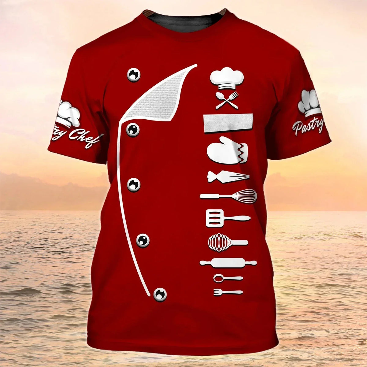 T-Shirt Pasticcere 3D