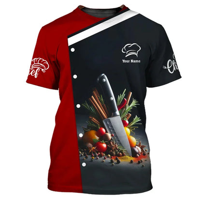 T-Shirt Cuoco Personalizzata