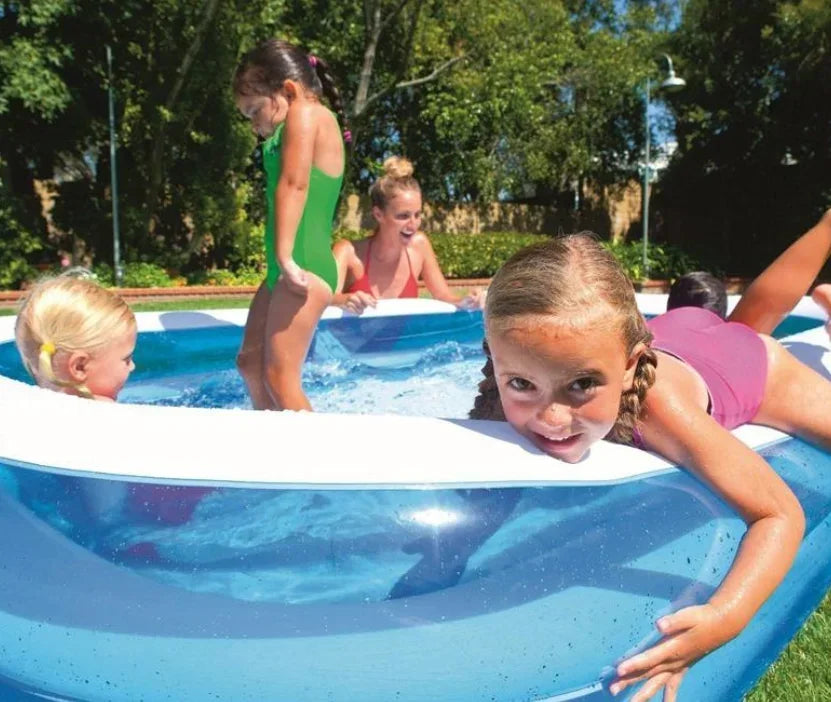 piscina da esterno 3M/2.6M/2M Piscina Gonfiabile Per Bambini Per Adulti PVC Grandi Piscine Per Feste Famiglia Piscina All'aperto Addensato Piscina di Giochi Per Bambini giocattoli