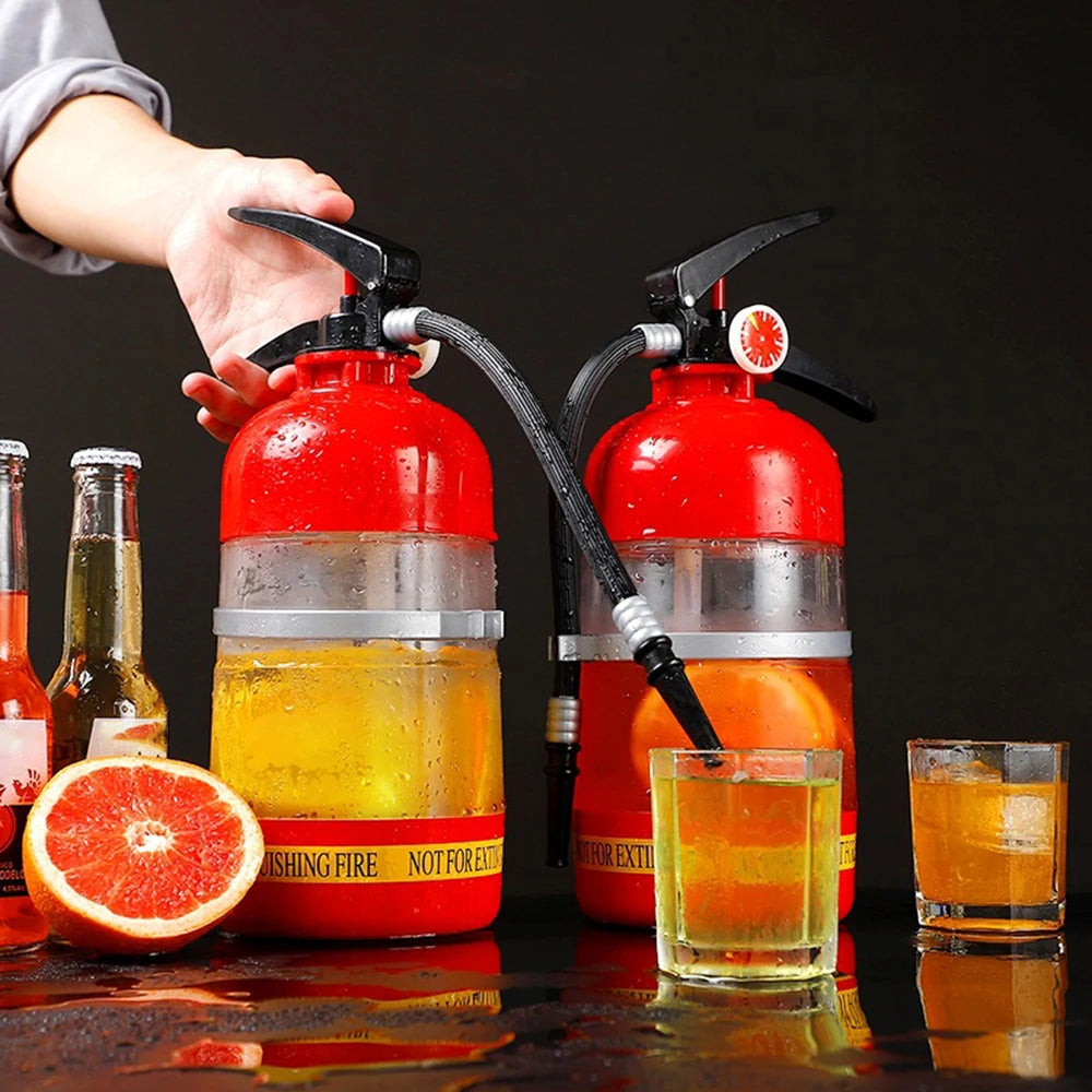 1.5L Distributore di bevande per vino Estintore Versatore Distributore di birra per feste Bevande Vino Spiriti Birra per accessorio bar per feste