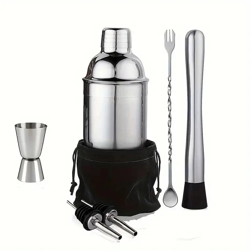UPORS miscelatore per Cocktail Shaker in acciaio inossidabile Wine Martini Boston Shaker per barman Drink Party Bar Tools 550ML/750ML